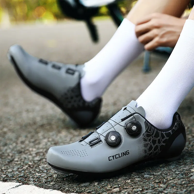 LiXingMing Cycling Shoes Mtb Men Blue Hot Self-locking Anti-slip Speed Route Splint Road Bike Shoes Women Outdoor Racing Sneaker 6