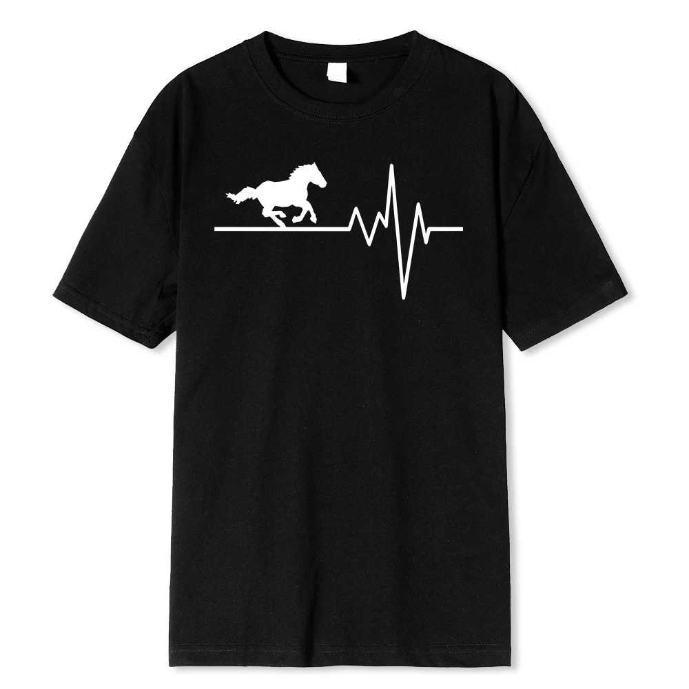 VTT battement de coeur vélo hommes T-shirts décontracté imprimé 2024 été manches courtes noir t-shirt T-shirts grande taille Camiseta_voghion.com