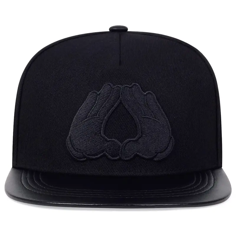 Unisex Hände Mit Liebe Stickerei Hip-hop Hüte Frühling Herbst Outdoor Einstellbare Casual Baseball Caps Sonnenschutz Hut Sport Kappe – Detail 3