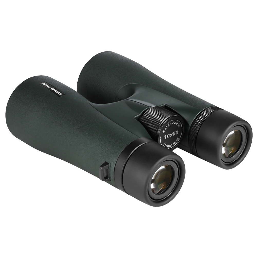 Tactical Hunting 10X50 Rangefinder 1200 Meters Outdoor Ranging Binoculars Telescope Outdoor Distance Measurement IPX5 Waterproof