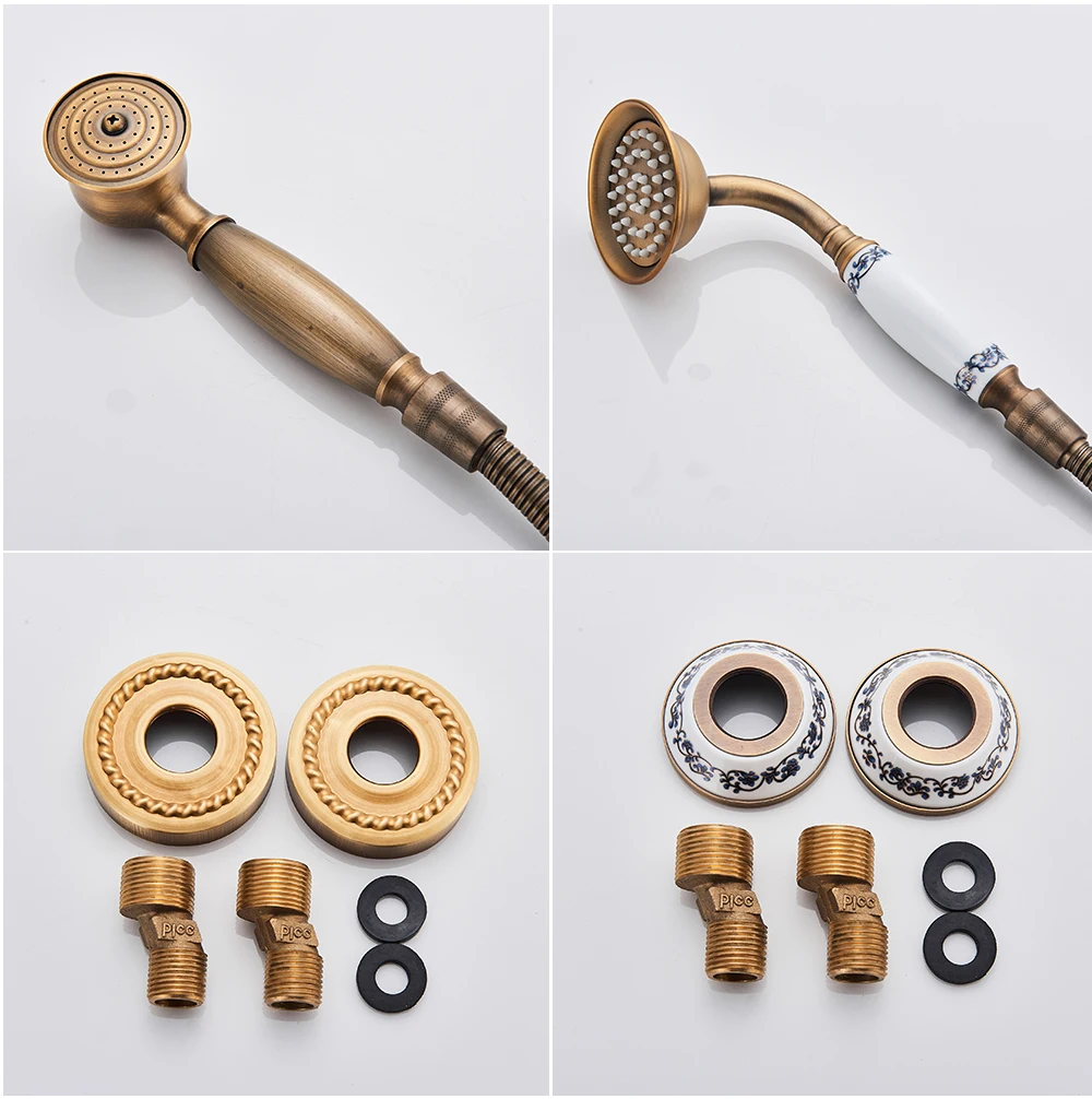 Torneira de Parede Para Banheira Antique Oldkuty