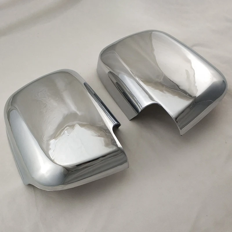 Car Rear View Mirror Cover Side Door Wing Mirror Caps Housing for Toyota Hilux Surf 1996-2002