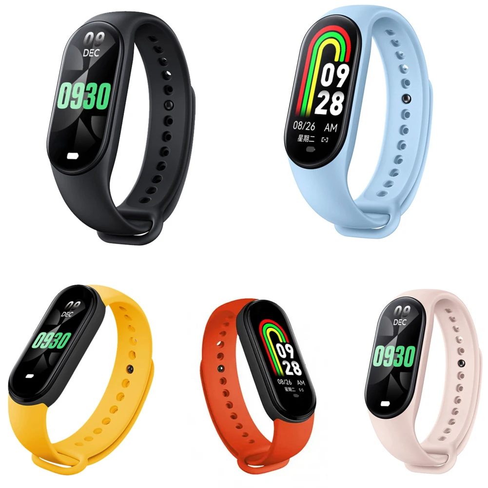 M8 Smart Watch Smartband Cardiofrequenzimetro Smartwatch Fitness Tracker Blood Pressure Blood Oxygen Monitor Braccialetto Sportivo Per Uomo Donna