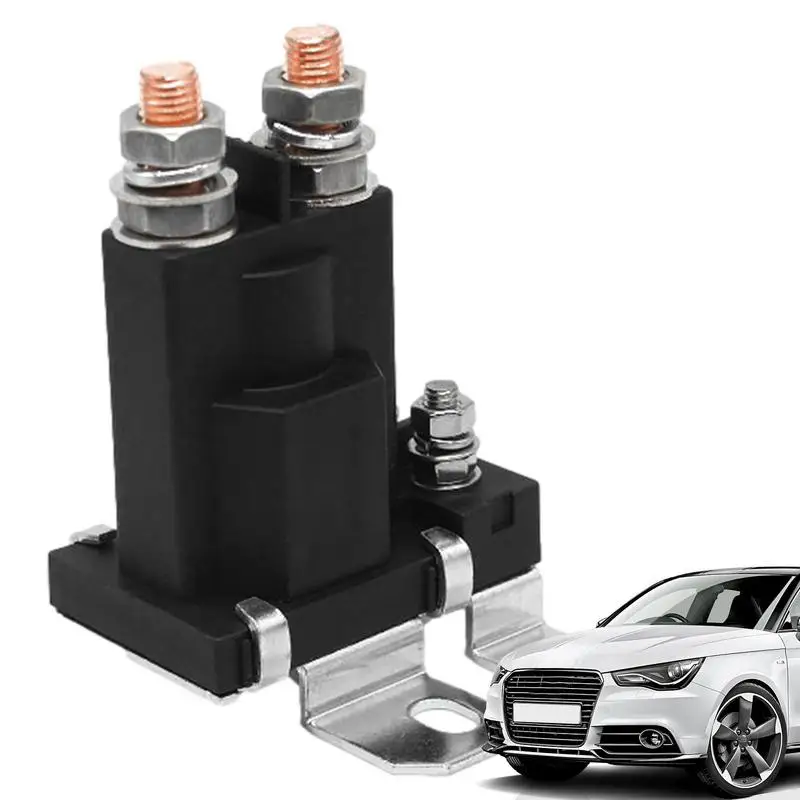 

12V/24V Automotive Relay High Current Solenoid Auto Car Relay Easy To Install Relay For Car Truck RV Battery Switch Heavy Duty