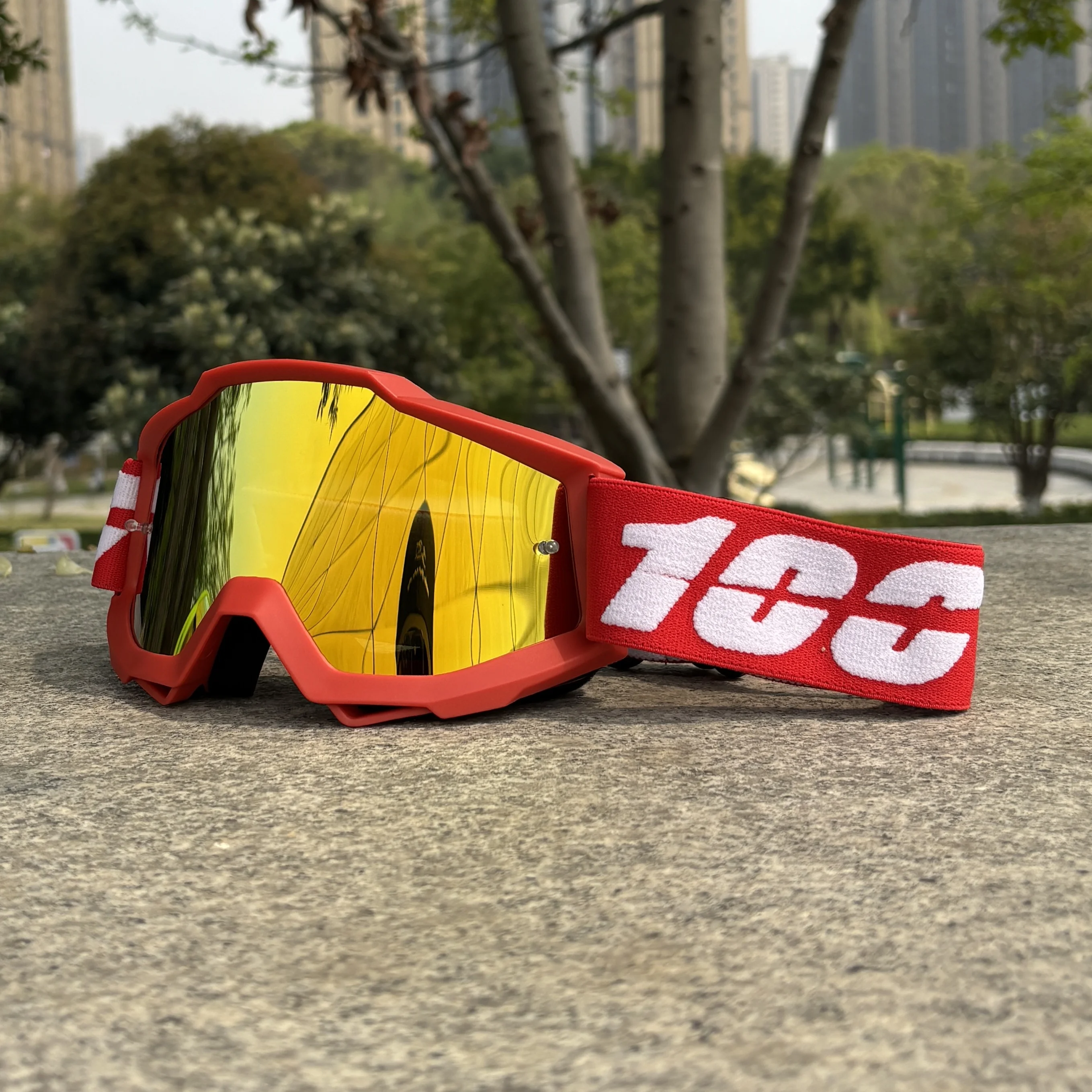 Motocross glasses 100 man MTB ATV windproof protection skiing cycling racing off-road goggles motorcycle sunglasses