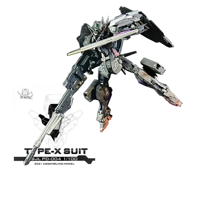 Accessori Modello Sjl Set Di Espansione Per 1/100 Gny-001Xb Astraea Type-X Finsternis Modello Di Assemblaggio Kit Robot Da Collezione