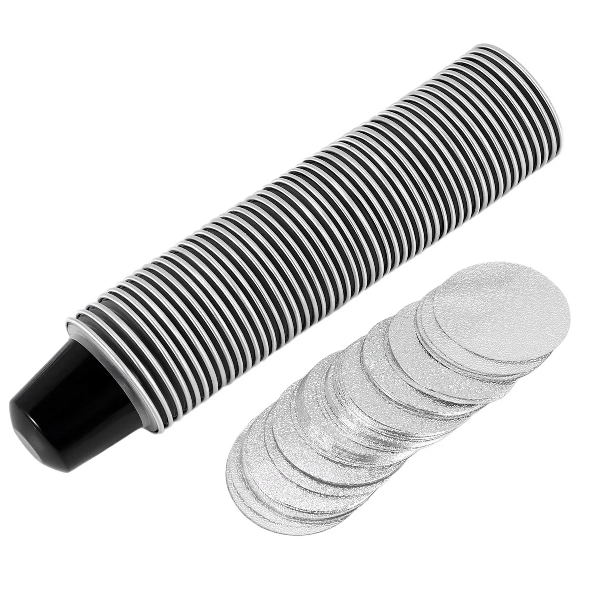 Refillable Coffee Capsules Cup Disposable Coffee Capsules Packaging Cafe Supplies for Black 50Sets coffee capsules