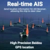 ABBREE AR-109M Net Locator Waterproof Floating Fast Receiving GPS Positioning 15 Days Standby Buoy Tracker Boat Fish Ham Walkie 5