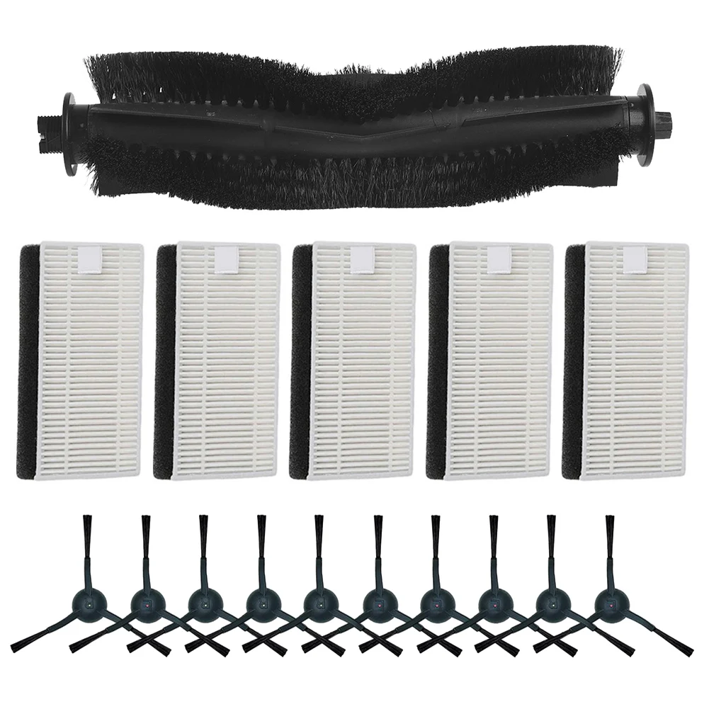 

Roller Brush Side Brush Filter Kit For Tikom L9000 , For Honor Q6 Vacuum Cleaner For Household Cleaning Products For Home