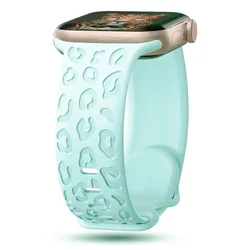 Luxurious Engraved Watch Band Bracelet - 41 40 38 - S11 - 42mm (Turquoise 11)