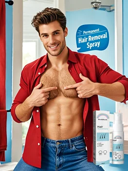 Permanent Hair Removal Spray Dissolves Hair Instantly Sprays On Effortlessly Gentle on Skin Pain-Free Long-Lasting Results 1