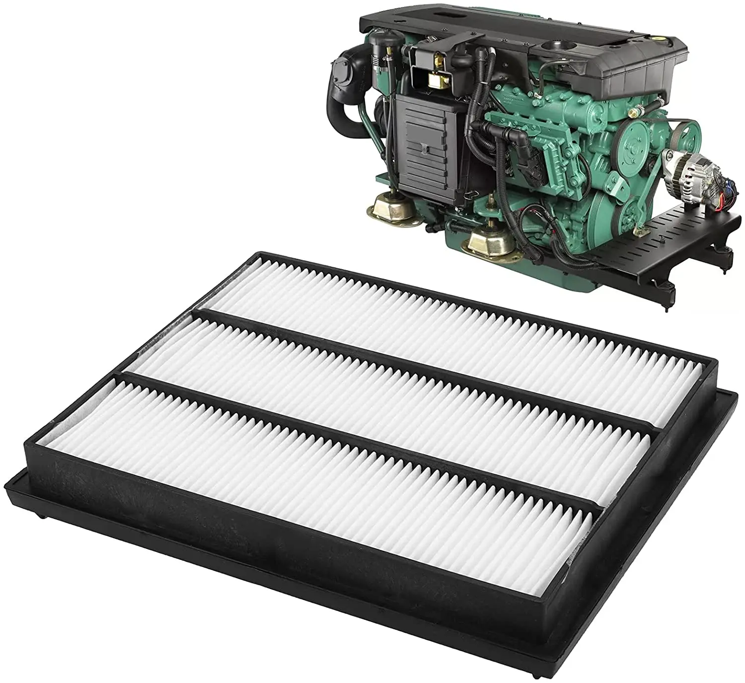Сменный воздушный фильтр 21702999 3818541 3583654 117303 для Volvo Penta D4 D6 D9 D11 | Автомобили и