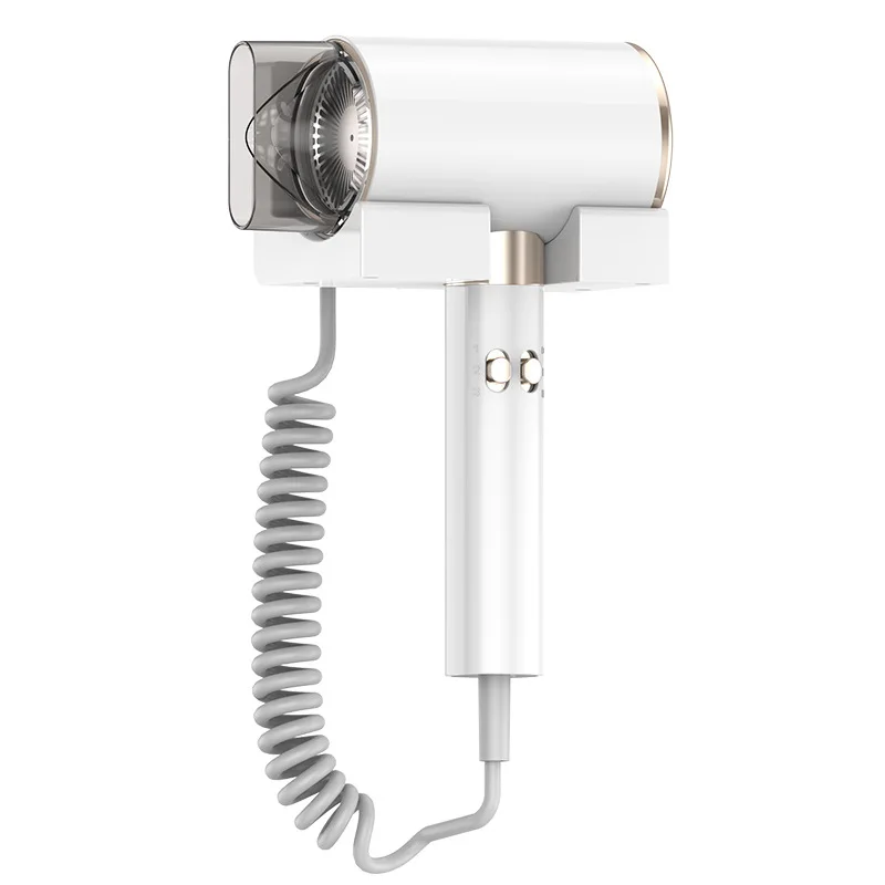 Latest Hotel Professional Hair Dryer, High-Power Quick Drying, No Drilling Wall Mounted Hair Dryer, Household Appliances 220V 2