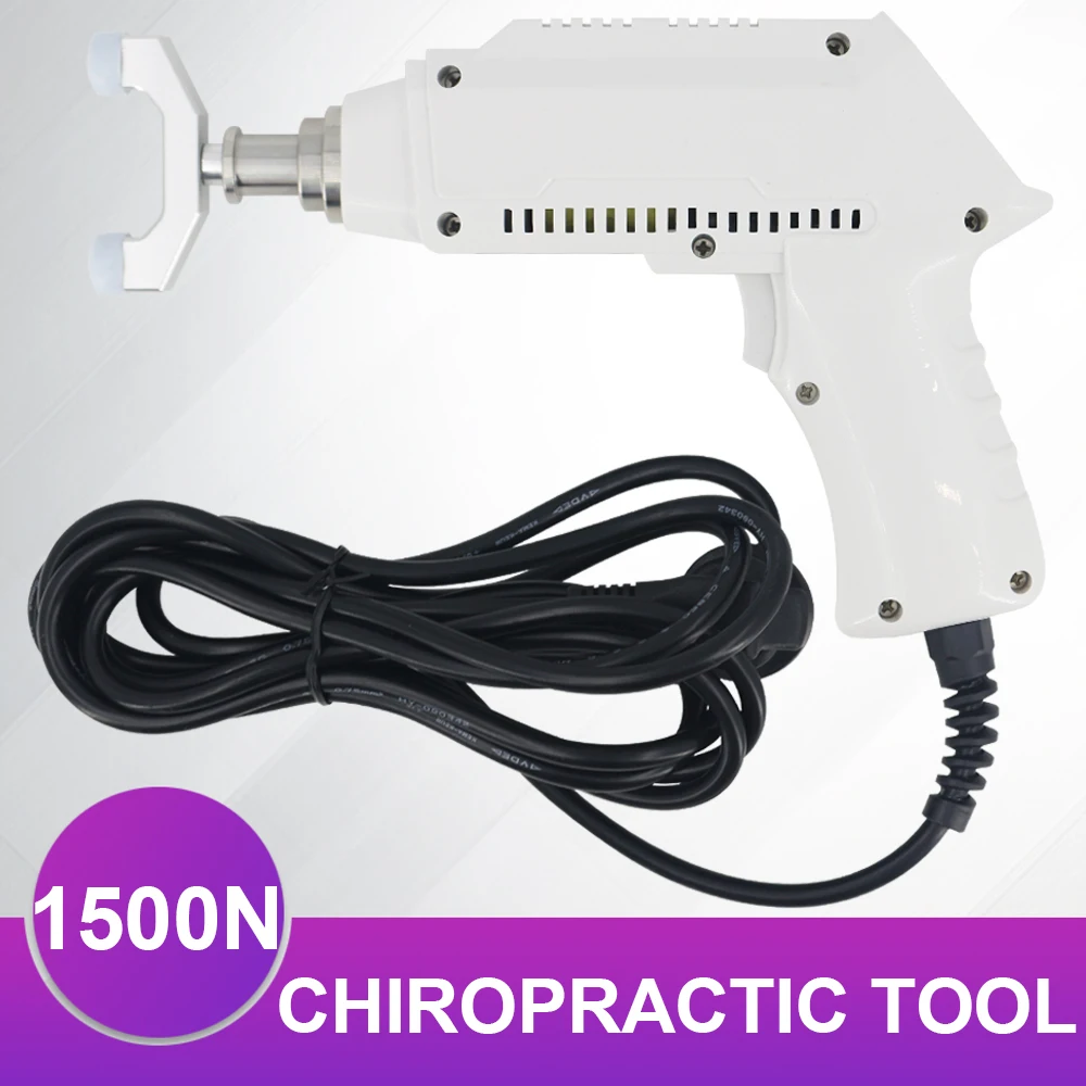

Electric Correction Gun 2024 New Spinal Adjustable Instrument Impulse Spine Cervical 1500N Massager Chiropractic Adjusting Tool