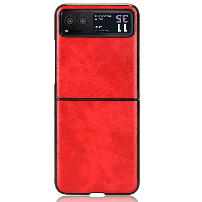 Lychee Texture Magnetic Leather Phone Case - Ultra Thin Shockproof Protector Cover