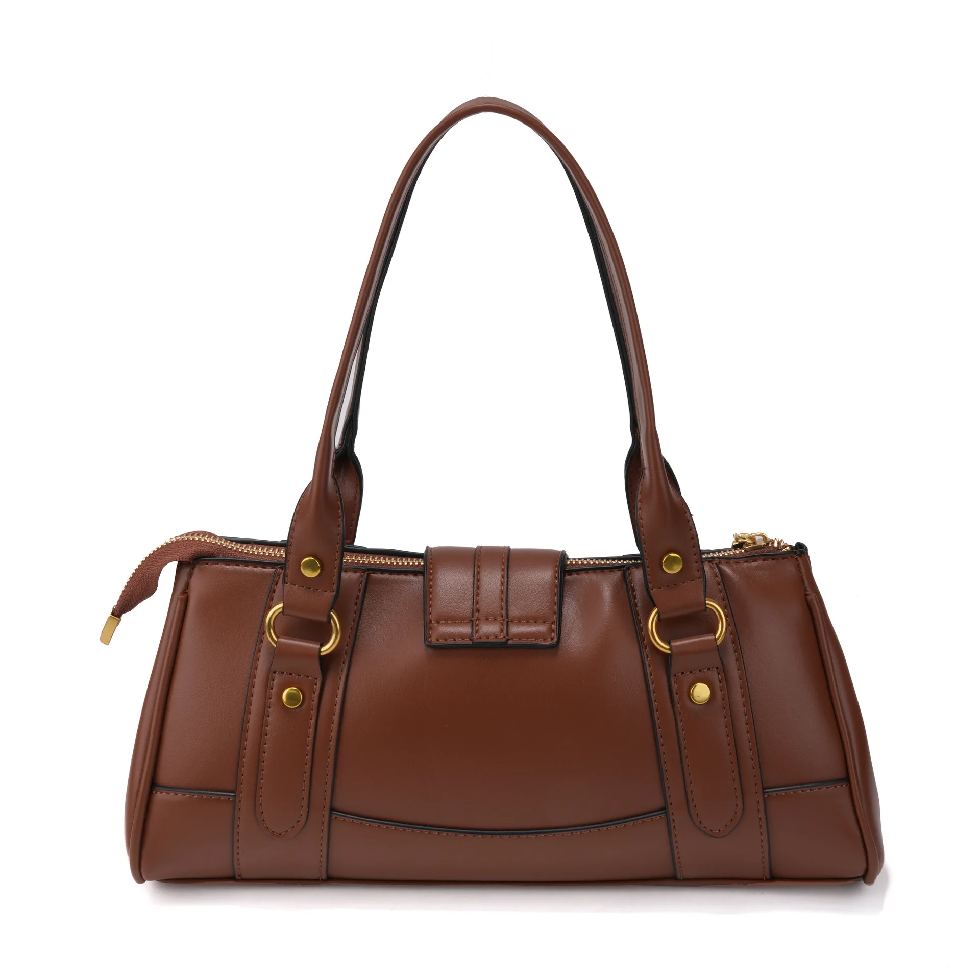 French Stylish New Women's Handbag Trendy Quality Leather Fashionable Shoulder Bag Versatile Single Strap Square Shape Bag