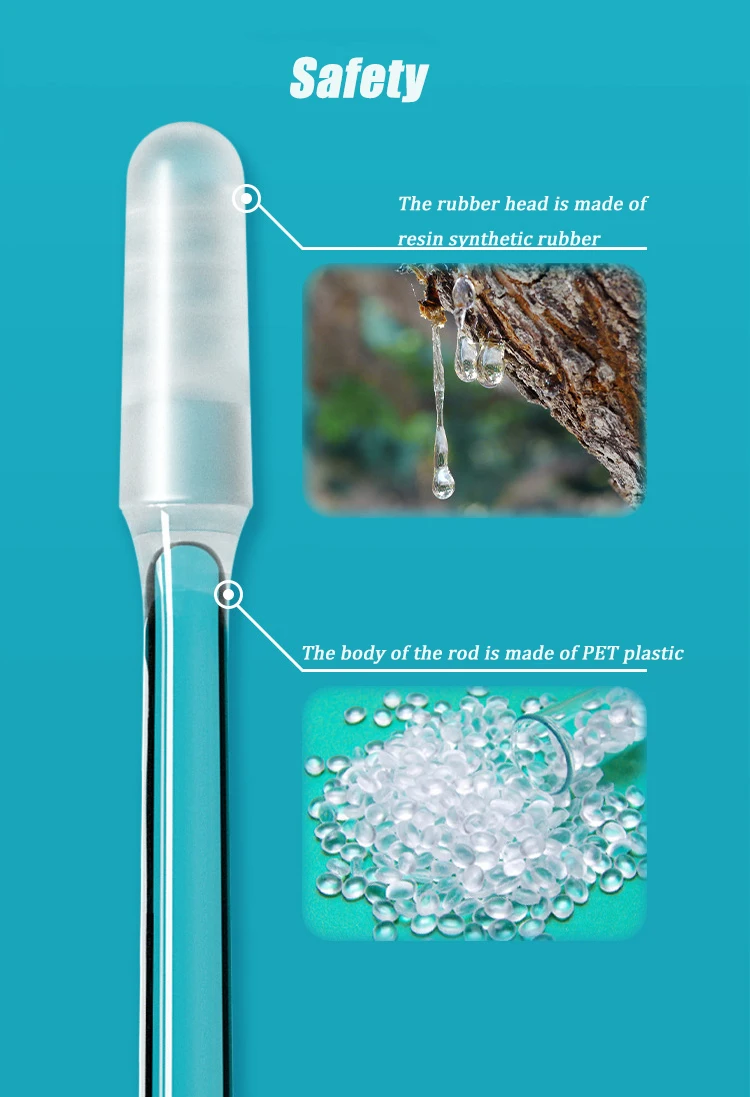 24pcs/box Disposable Sticky Ear Cleaning Swabs Stick Pick Reusable Ear Cleaner Soft Ear Wax Removal Earwax Remover For Adult Kid