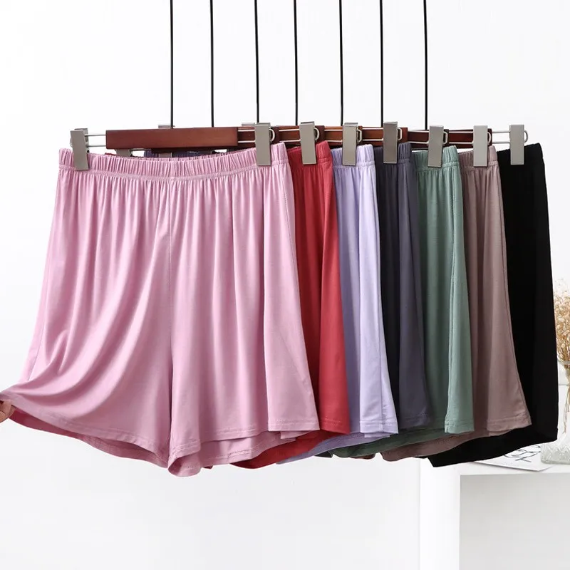 

Мягкие Модальные Пижамные шорты, женская модель 5XL 6XL, домашняя одежда, брюки, одежда для сна, летняя одежда для сна, новинка, женская повседневная одежда для отдыха
