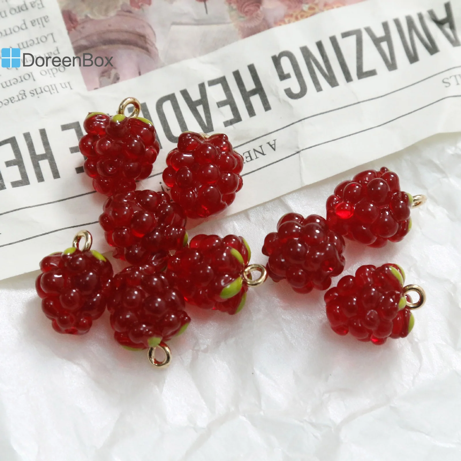 3D 수지 참 사랑스러운 포도 과일 펜던트, DIY 귀걸이 목걸이,