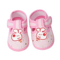 Summer Baby Sandals Toddler Casual Canvas Shoes Crib Shoes Breathable Walking Shoes Soft Sole Non-slip Newborn First Walkers 2