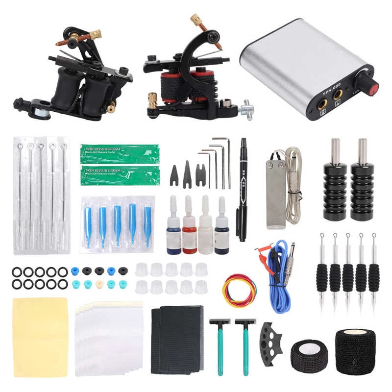 Tattoo Machine Kit Repair Cream Strong Power Tattoo Power Supply Kit with  Rubber Band for Tattoo Shop for Beginners| | - AliExpress