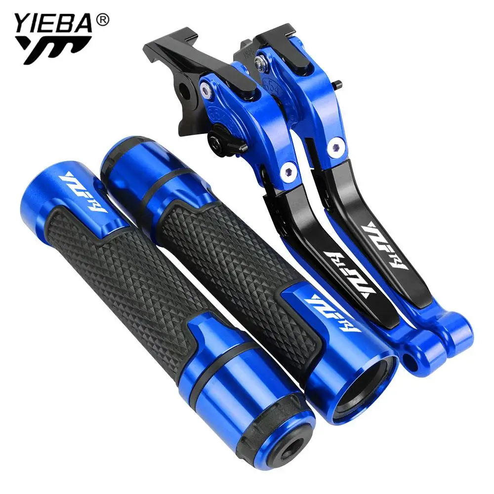 

YZFR1 2023 Motorcycle Accessories Adjustable Brake Clutch Levers Handbar Grips FOR YAMAHA YZF R1 R1M R1S YZF-R1 2015 - 2023 2022