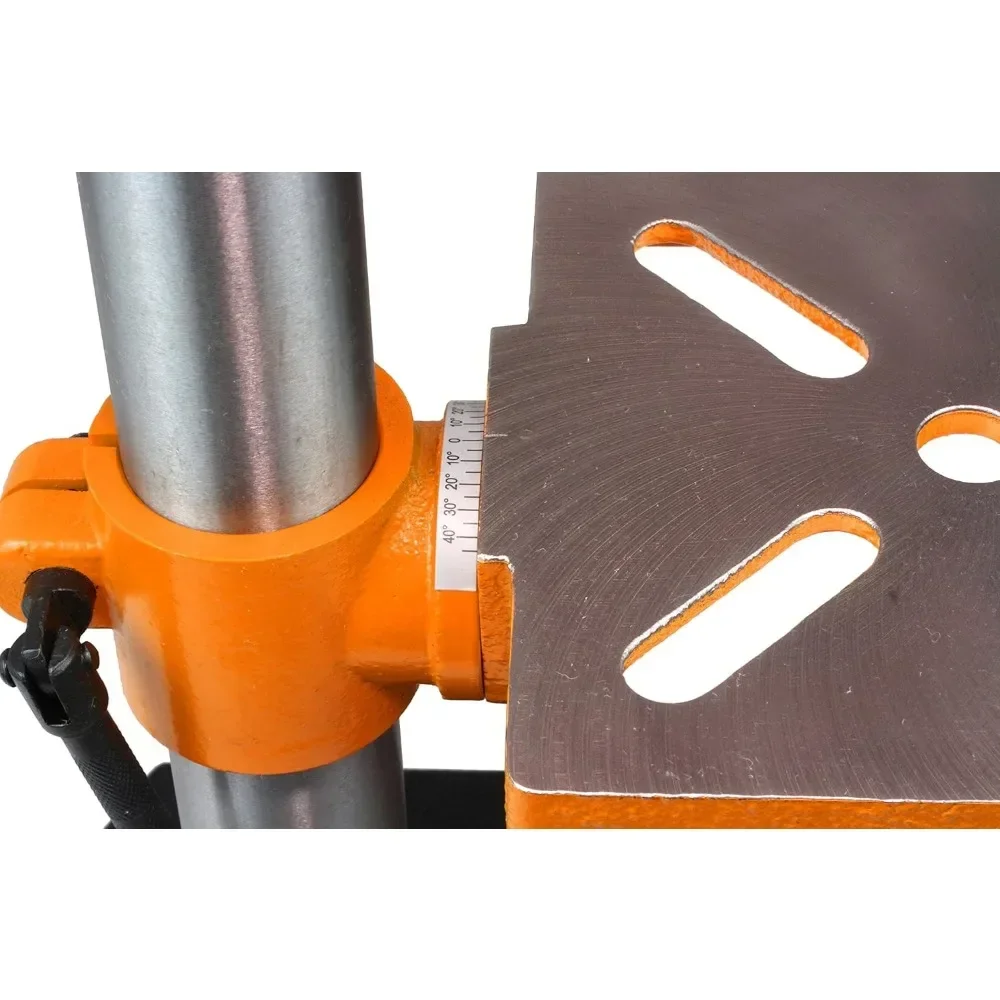 4208T 2.3-Amp 8-Inch 5-Speed Cast Iron Benchtop Drill Press,Black/Orange 4