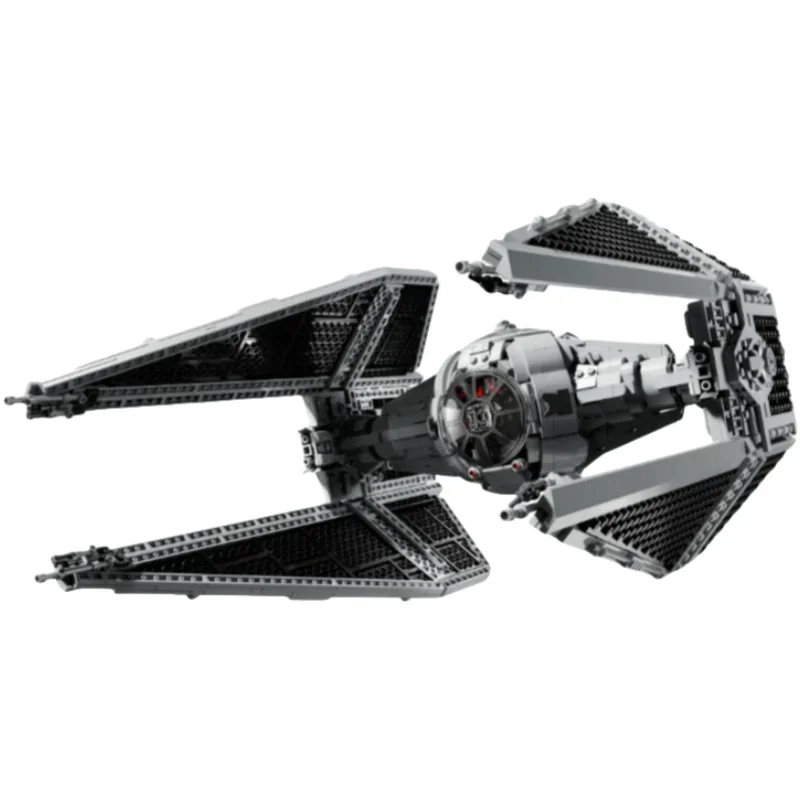 Building Block Toys Building Toy Set 1931PCS Spaceship Moc TIE Interceptors Building Blocks Modified Imperial Fighters Model 75382 Assemblys Model DIY Toys Gifts