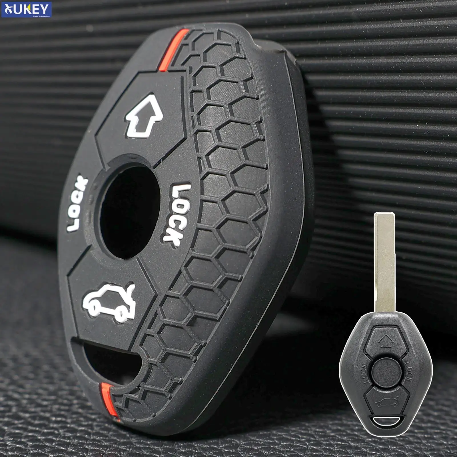 Remote-Smart-Car-Key-Fob-Case-Cover-Shell-Holder-Protect-For-BMW-1-3-5 ...