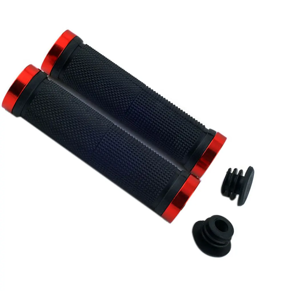 

Mountain Bike Handle Cover Motor Bike Handle Rubber Anti-slip Grips 2.2cm Dia Mountain Bike Cycling Handlebar Grips