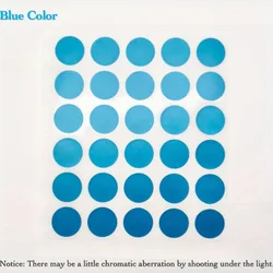 1 - Inch Round Scratch - Off Stickers - 150pcs, Perfect for Home Activities, Games, and Event Scratch Cards (Blue)