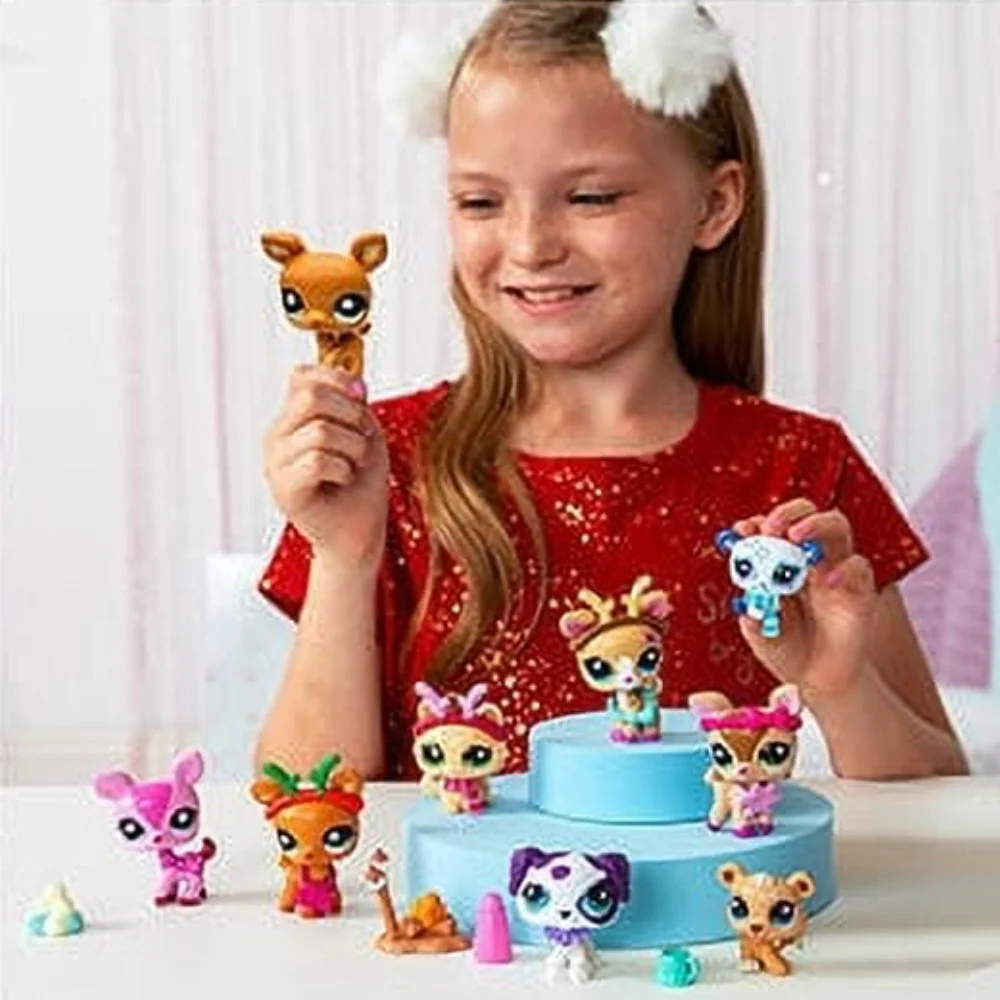 Little Pet Shop Advent Calendar 24 Day Mini Anime Figure Gift Box Christmas Series Toys for Kids