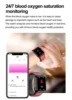 TK63 Smart Watch 1.91 inch full touch screen Air Pump+Airbag blood pressure voice broadcast Healthy smartwatch for Men Women 6