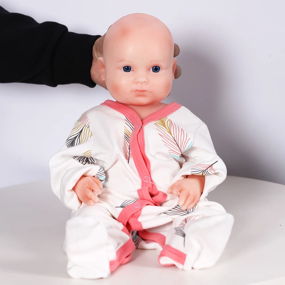 Bebe Silicone reborn realista 40cm Reborn Baby Doll kids Playmate Gift For  Girls new year toys soft body boneca reborn - AliExpress