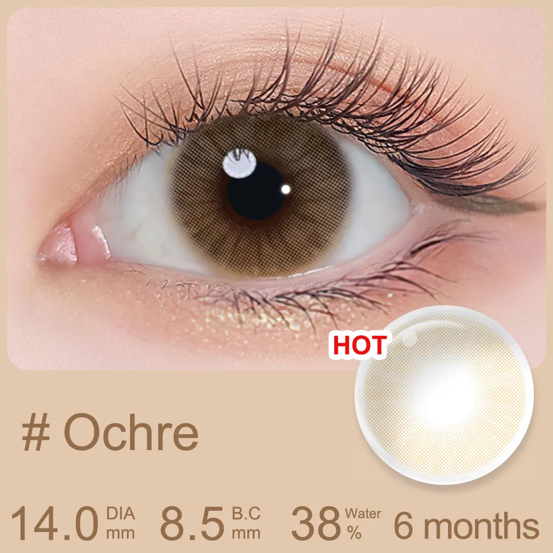 Hidrocor Prescription Natural Eye Color Cosmetic Contact Lenses