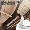 Sliding T-Bevel Gauge Protractor 4 Inch Mini Bevels Angle Adjustable Carpenter Bevels Finder For Woodworking 2