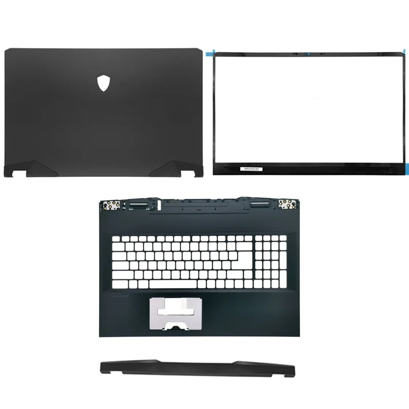 

Новинка для ноутбука MSI GP76 MS-17K2 17K3, задняя крышка ЖК-экрана, передняя панель, Упор для рук, петля, верхняя крышка, черный чехол A B C