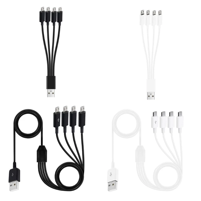 50cm 4 in 1 USB C Charging Cable Mobile Phone Cord Type-C Connector Drop  Shipping - AliExpress