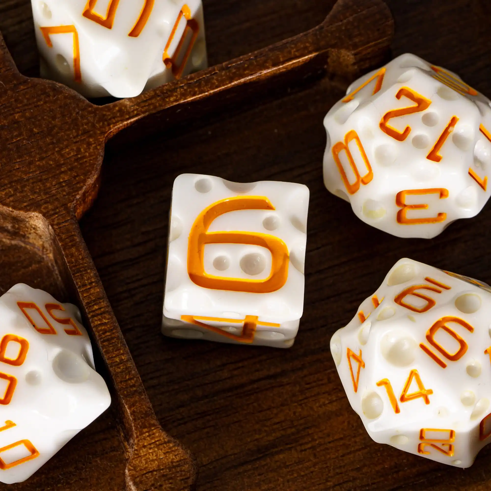 Polyhedral Dice Set 7Pcs D4 D6 D8 D10 D% D12 D20 for Pathfinder Gift Role Playing Table Games game dice dice set