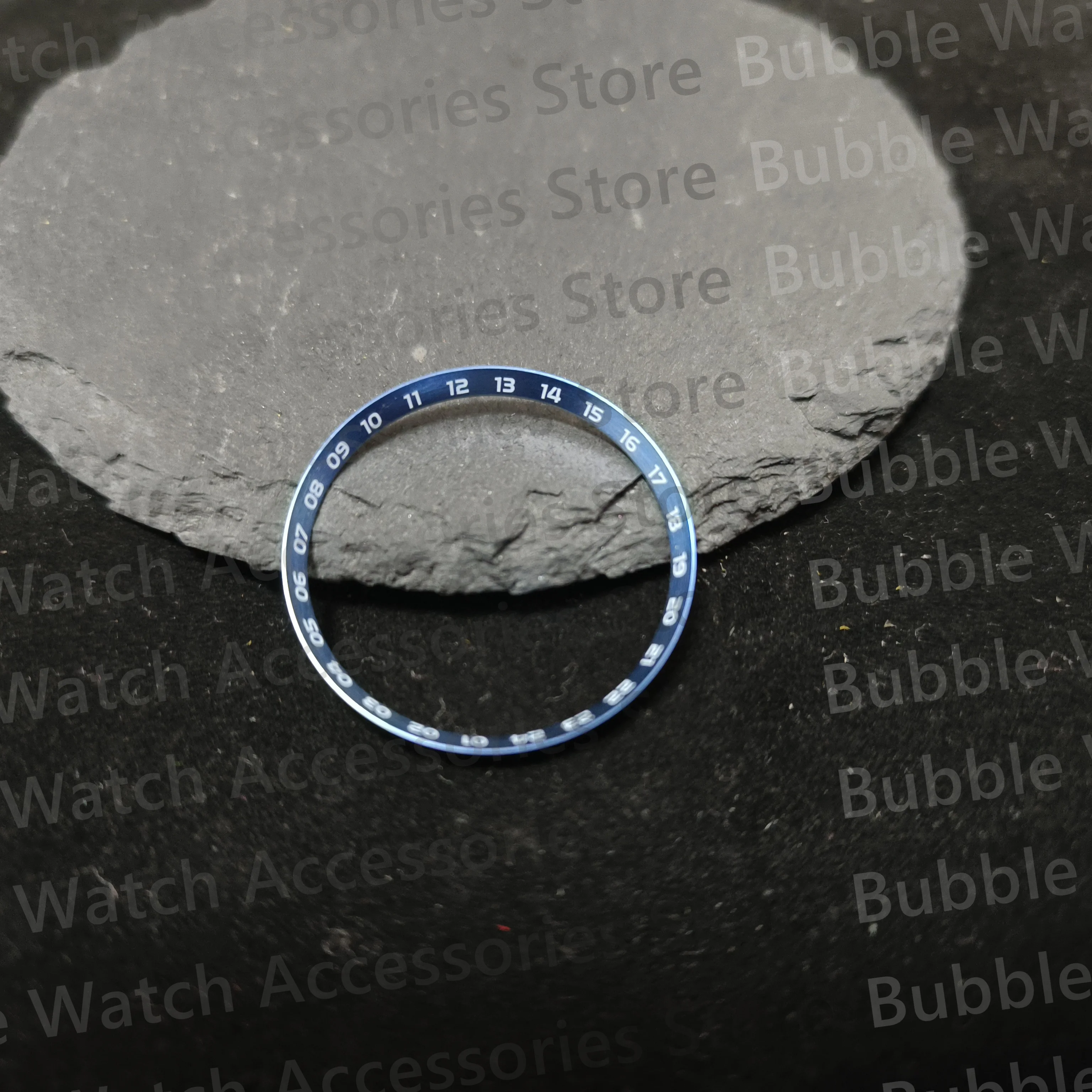 Anello Capitolo Nero Per Orologi Seiko SKX007, SRPD - 30,5 Mm Con Numeri, Per Mod NH35/36