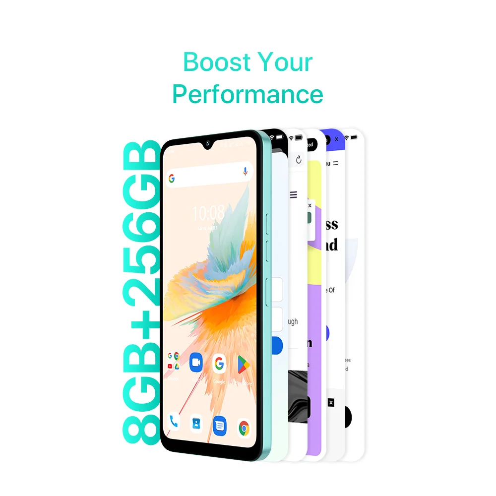 UMIDIGI A15, A15C Smartphone NFC Android 13 ,6.7" FHD+Screen, 8+8GB 128G/256GB64MP Camera 5000mAh 20W Fast Charging Mobile phone 6