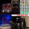 120-200cm RGB LED Car Matrix Pixel Panel Waterproof Display Screen Flexible Dynamic Demon Eyes Lamp Decorative Night Light 6