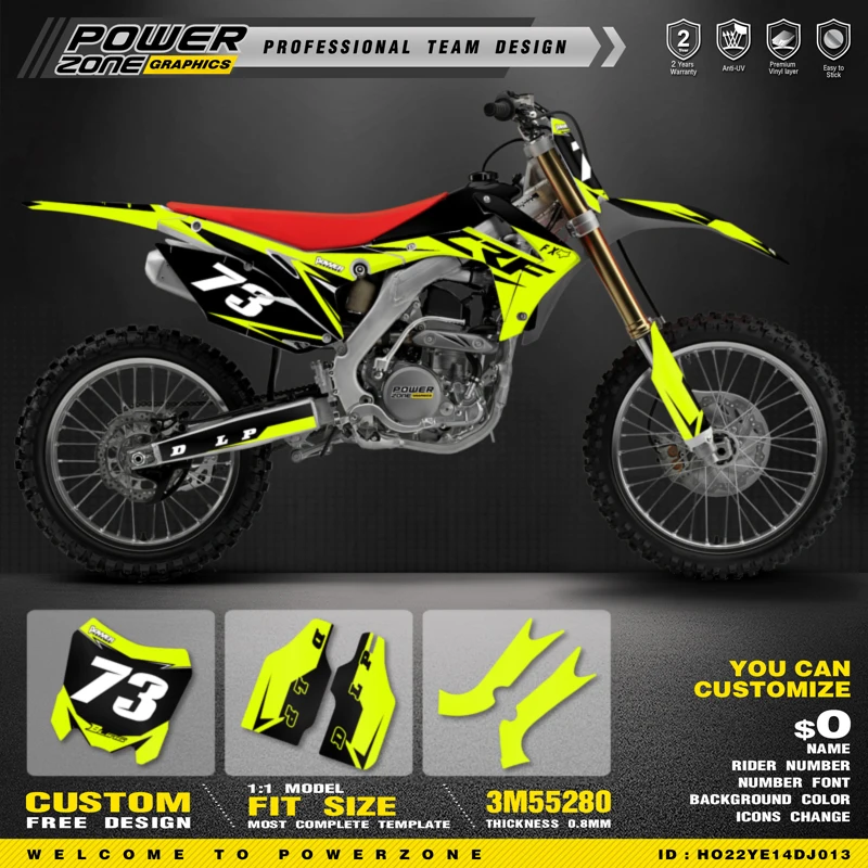 PowerZone Ŀ  ׷  Į, 3M ƼĿ ŰƮ, ȥ 2014-2017 CRF250R 2013-2016 CRF450R 17