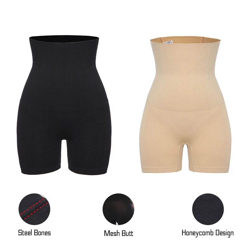 

High Waist Control Panties Women Shapewear Sculpting Thigh Tummy Control Mesh Butt Lifter Underwear Postpartum Waist Trainer
