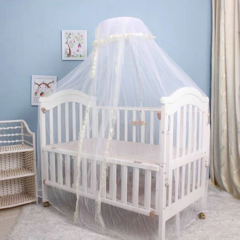Zanzariera per Lettino Neonato con Supporto Pieghevole, Tenda Anti-zanzare per Bambini, Copertura Completa per Culla - immagine 3