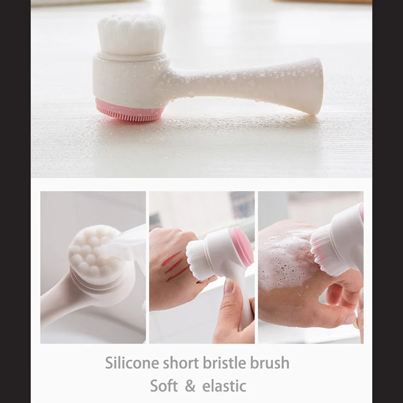 Small Soft Bristle Face Brush