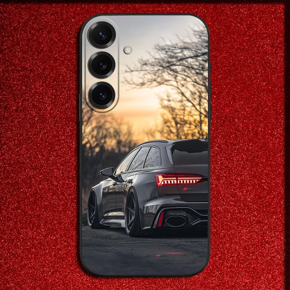 Sporty Black Car Phone Case - Premium Design