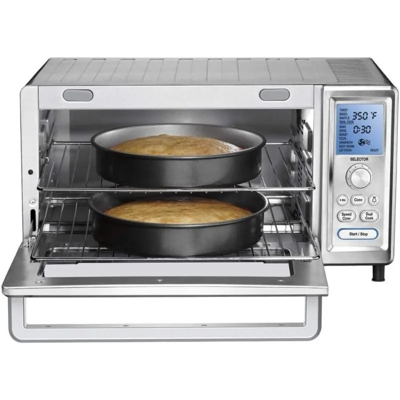Convection Toaster Oven, Stainless Steel, 16.93"D x 20.87"W x 11.42"H, TOB-260N1 4