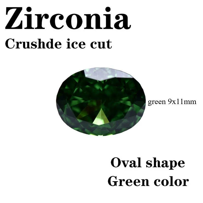 Green 9x11mm