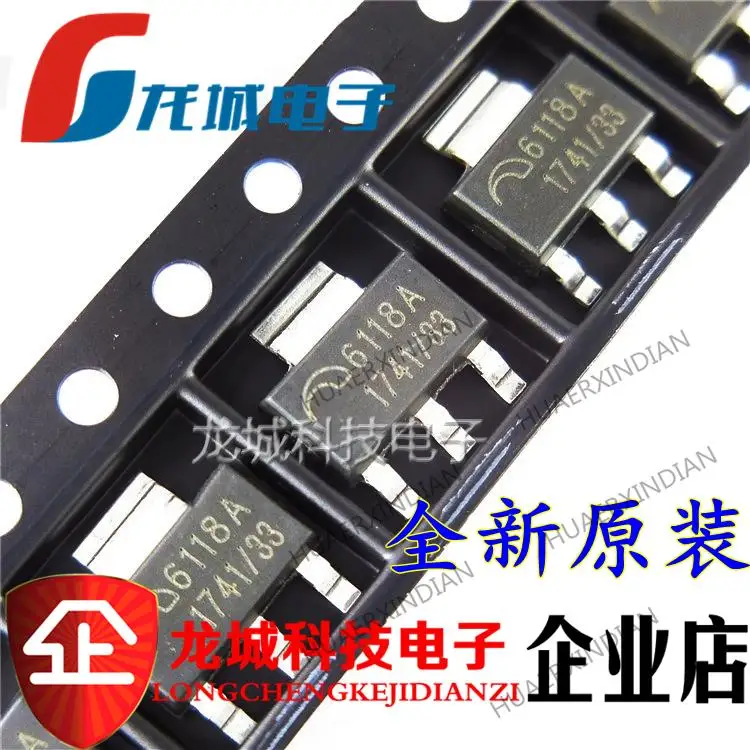 

10PCS ME6118A33B3G SOT223 3.3V Printer 6118A New Original In stock